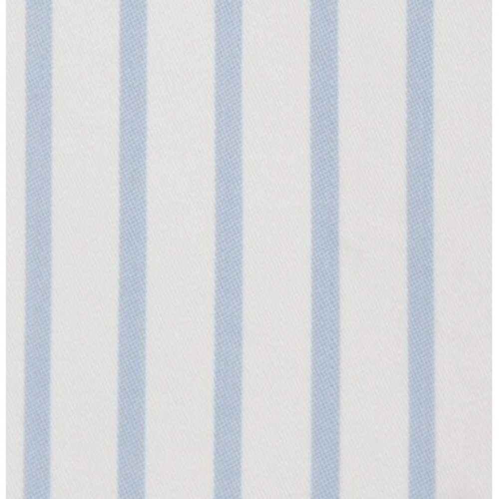 SKIMS Womens XL Cotton Poplin Straight Leg Pants in Zen Blue Stripe - Picture 3 of 12